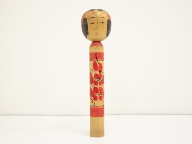 TRADITIONAL JAPANESE CRAFT / KOKESHI DOLL (24.6 cm)/ ARTISAN WORK